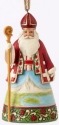 Jim Shore 4053838 Swiss Santa Ornament