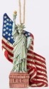 Jim Shore 4053847 Statue of Liberty Ornament