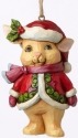 Jim Shore 4053849 Christmas Bunny Min Ornament