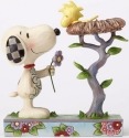 Jim Shore 4054079 Snoopy with Woodstock Figurine