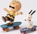 Jim Shore Peanuts 4054080 Charlie Brown and Snoopy