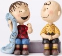 Jim Shore Peanuts 4054081 Charlie Brown and Linus