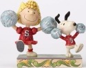 Jim Shore Peanuts 4054083 Cheerleading Sally