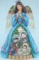 Jim Shore 4055051 Nativity Angel w St Figurine
