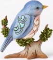 Jim Shore 4055061 Bird On Branch Mini Figurine