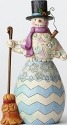 Jim Shore 4055117 Regal Snowman Figurine