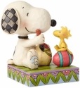 Jim Shore Peanuts 4055653 Snoopy and Woodstock