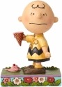 Jim Shore Peanuts 4055657 Charlie Brown with Ice Cream