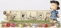 Jim Shore Peanuts 4055662 Lucy with Comic Strip