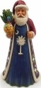 Jim Shore 4055684 South Carolina Santa Figurine