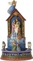 Jim Shore 4056592 Holy Family and Stable Figurine