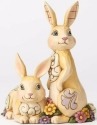 Jim Shore 4056941 Double Bunnies Figurine