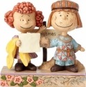 Jim Shore Peanuts 4057668 Pig-Pen and Frieda