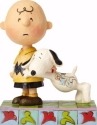 Jim Shore Peanuts 4057676 Snoopy with Charlie Brown