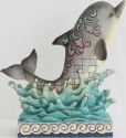 Jim Shore 4057694 Dolphin Ocean Wonde Figurine