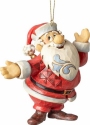 Jim Shore Frosty 4058195 Santa Ornament