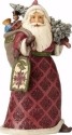 Jim Shore 4058751 Victorian Santa w Toy Ba