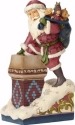 Jim Shore 4058752 Victorian Santa Climbing