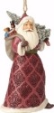 Jim Shore 4058757 Victorian Santa w Toy Bag