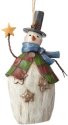 Jim Shore 4058774 Snowman Ornament
