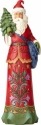 Jim Shore 4058789 Tall Narrow Santa w