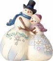 Jim Shore 4058794 Snowman w Snow Lady