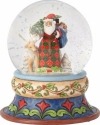 Jim Shore 4058796 Waterball Santa w Tree