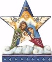 Jim Shore 4058811 Star w Holy Family