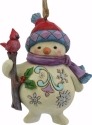 Jim Shore 4058822 Short Round Snowman