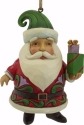 Jim Shore 4058823 Short Round Santa w