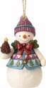 Jim Shore 4058831 Snowman w Pinecone M