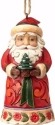 Jim Shore 4058833 Santa w Tree Mini