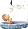 Peanuts by Jim Shore 4059436 Linus and Snoopy Swimming