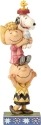 Jim Shore 4059440 Peanuts Characters Stack Figurine