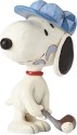 Peanuts by Jim Shore 4059444 Snoopy Golfer Mini