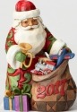 Jim Shore 4059922 Santa Bag of T