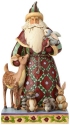 Jim Shore 4060146 Santa's Creature Comforts Santa Figurine with Animals