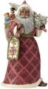 Jim Shore 4060431 Victorian Santa w Toy Bag