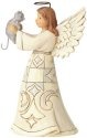 Jim Shore 4060961 Farmhouse Angel Cat Figurine