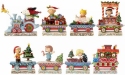 Peanuts by Jim Shore 4062623 Train 8 Pc Gift Set Figurine