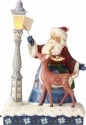 Jim Shore 6000673 Santa Lighting Lamp