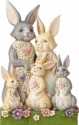 Jim Shore 6001076 Bunny Family