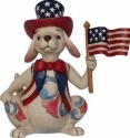 Jim Shore 6001087 Pint Size Patriotic