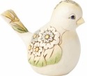 Jim Shore 6001093 White Floral Bird