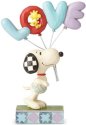 Jim Shore Peanuts 6001291 Snoopy with LOVE Balloon Figurine