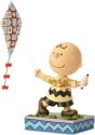 Jim Shore Peanuts 6001293 Flying Kite Charlie Brown