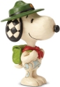 Jim Shore Peanuts 6001296 Snoopy Boy Scout Mini Figurine