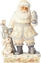 Jim Shore 6001407 Woodland Santa w Tree Figurine