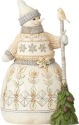 Jim Shore 6001408 Woodland Snowman Figurine