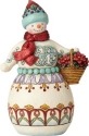 Jim Shore 6001421 Wonderland Snowman Figurine